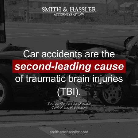 Car accidents are the second-leading cause of traumatic brain injuries (TBI) in Houston