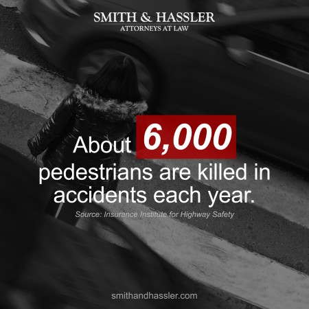 About 6,000 pedestrians are killed in Texas accidents each year